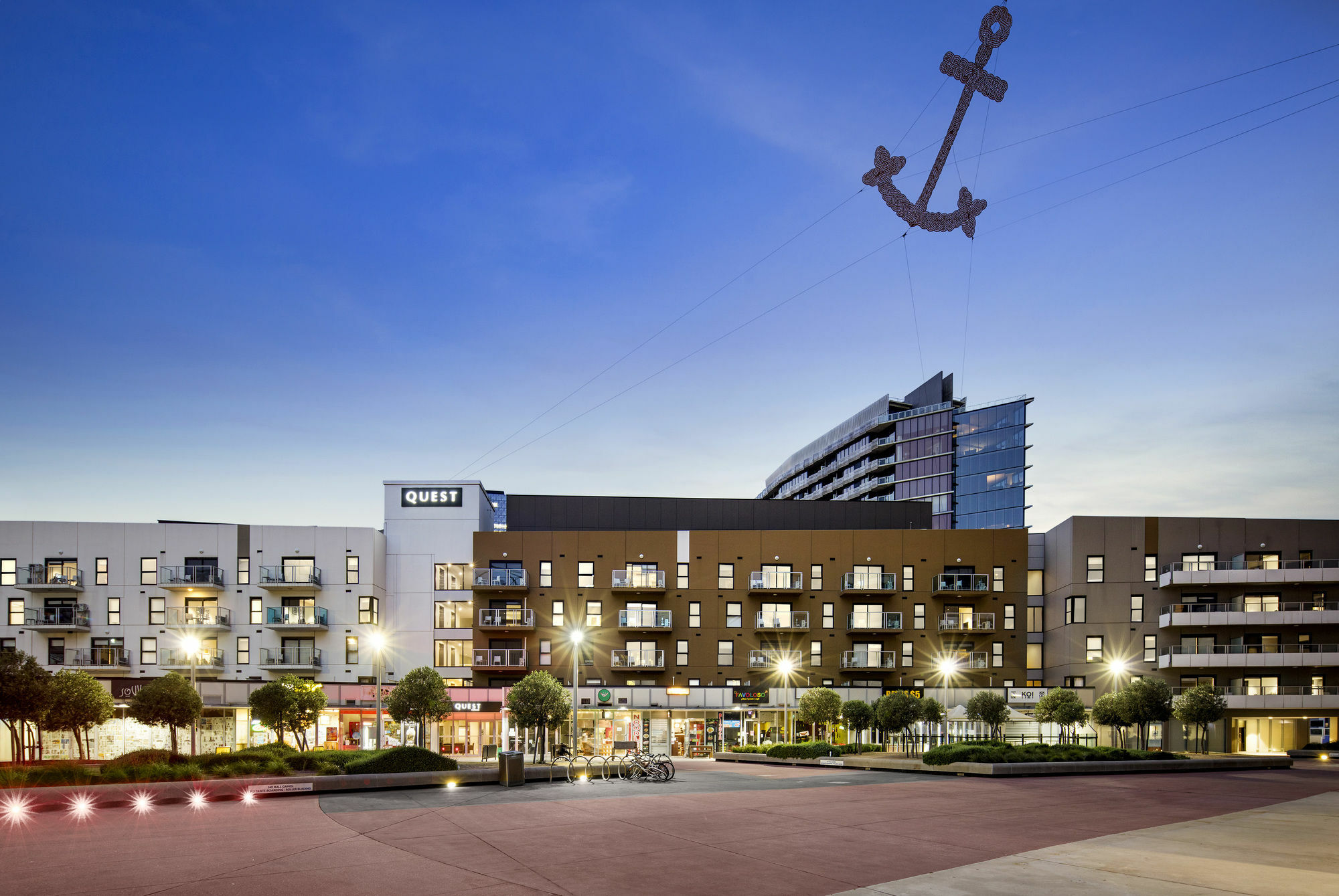 Quest Docklands Aparthotel Melbourne Ngoại thất bức ảnh